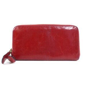 Chloe Long Zip Leather Wallet Round